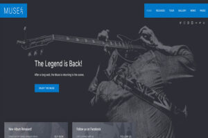 Muse accessible WordPress theme