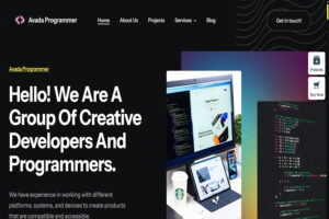 Avada - popular theme for developers