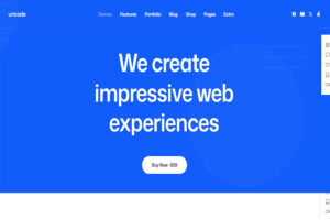 Creative digital agency WordPress theme