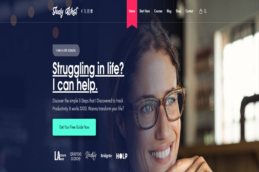 Efor wordpress theme with slider