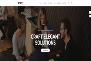 POFO wordpress themes for agencies