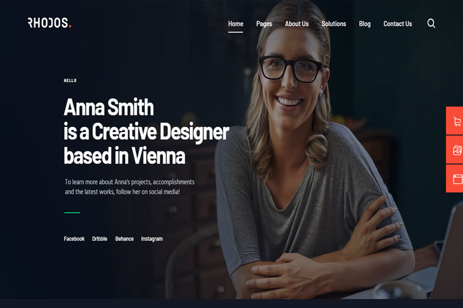 Rhodos A Colossal Multipurpose Business Portfolio WordPress Theme