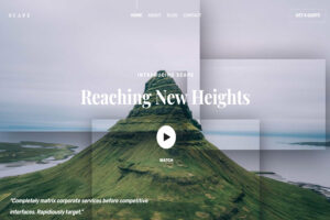 Scape wordpress startup template