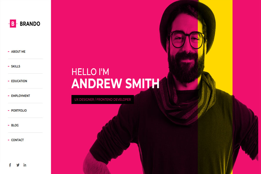brando - customizable portfolio theme