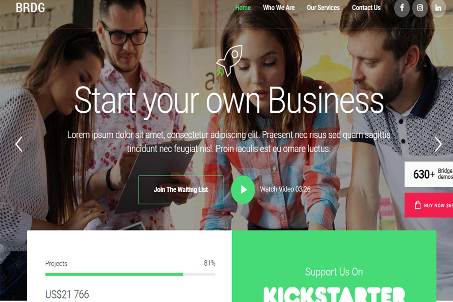 bridge-multipurpose-startup-theme