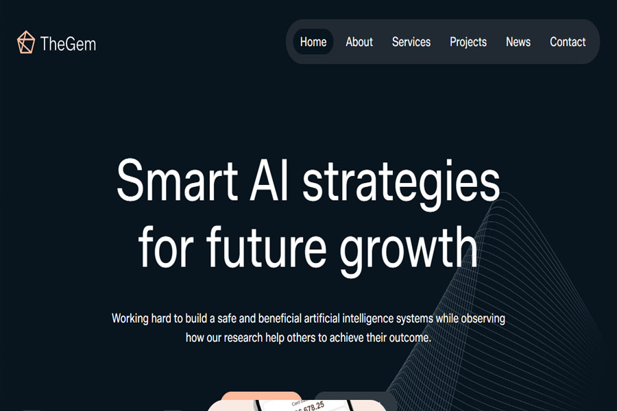 creative agency WordPress theme thegem