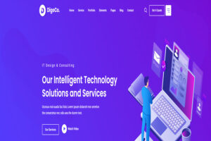 digeco - startup WordPress theme