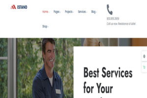 estand electrician wordpress theme