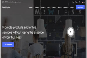 leadengine - adjustable WordPress theme