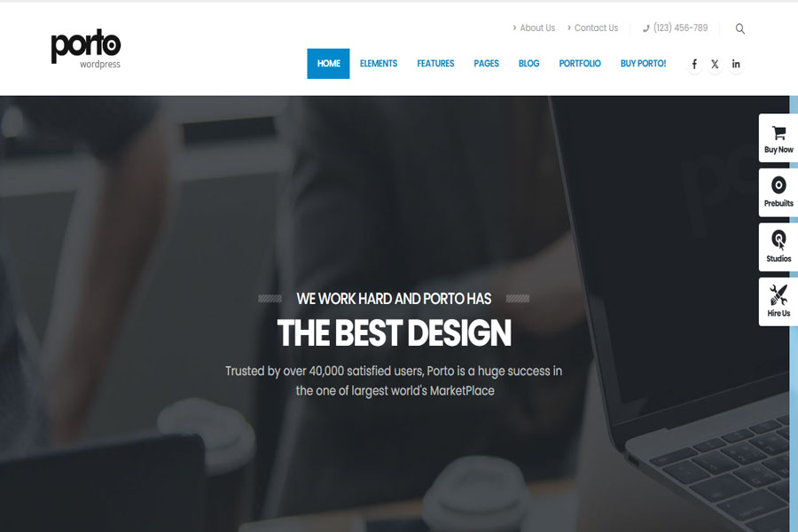 porto-multipurpose-landing-page-template