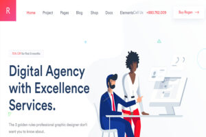 rogan creative agency wordpress theme