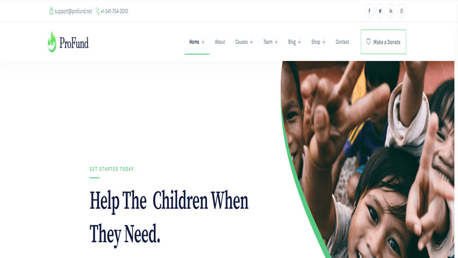 Nonprofit WordPress themes