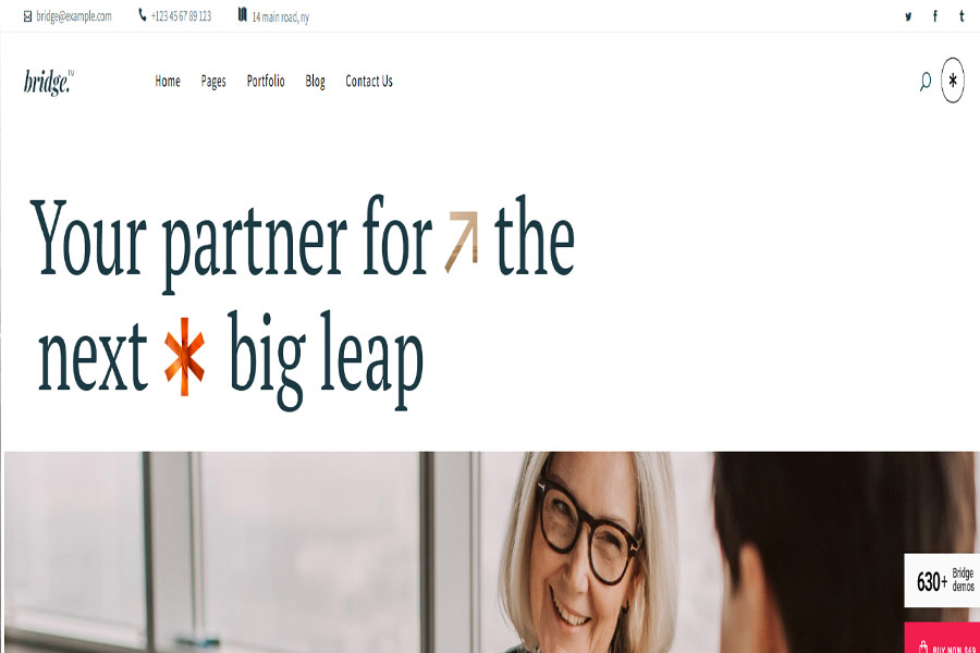 bridge-fullscreen-multipurpose-website-template