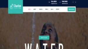 chariton wordpress theme for charity organizations